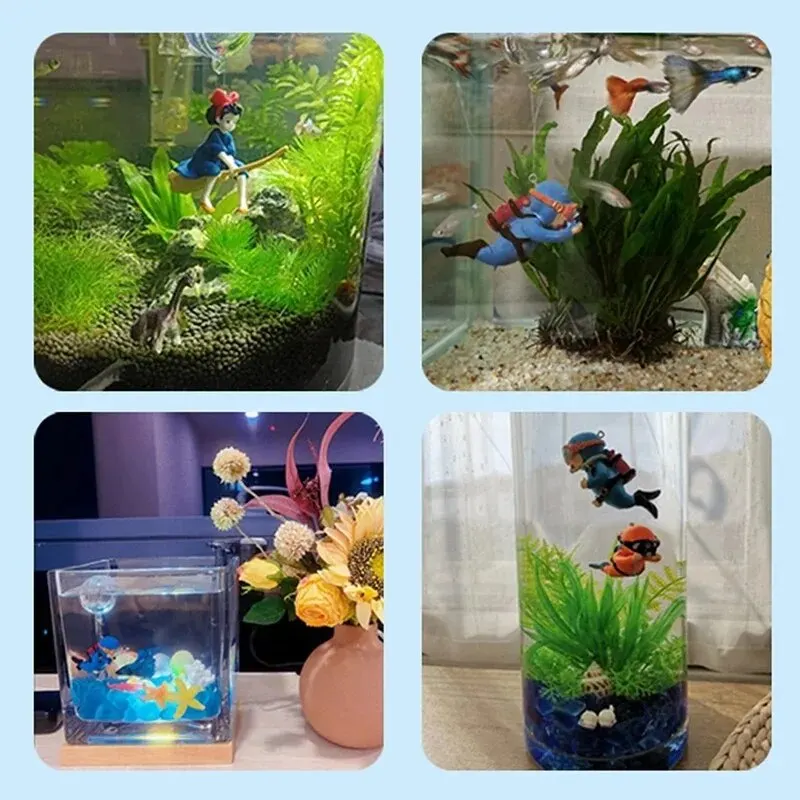 Fish Tank Diver Ornaments Land - Aquarium Plant Live review and price