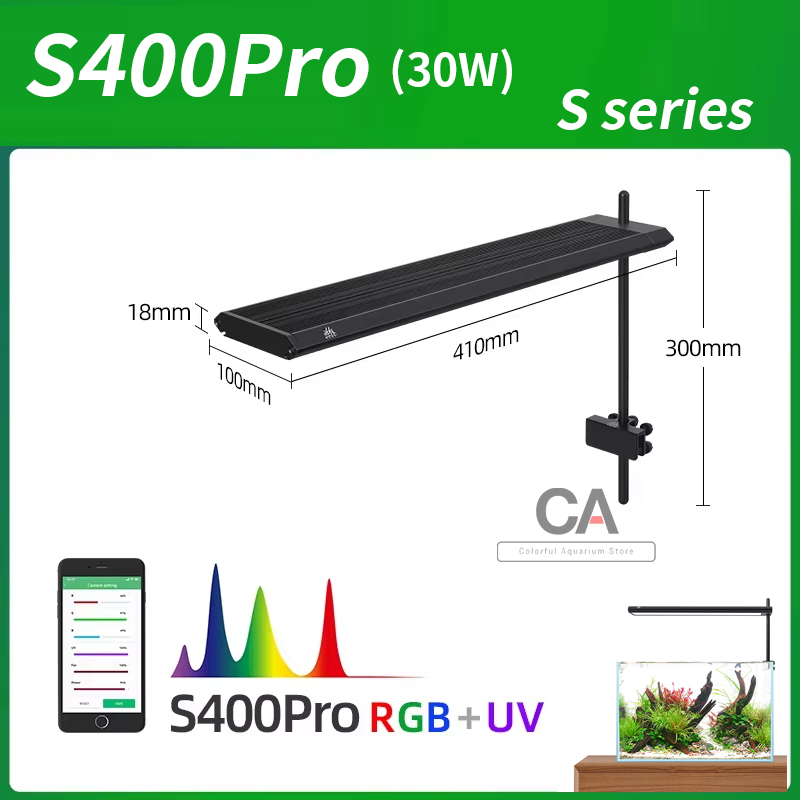 WEEK AQUA S Series RGB+UV Full - Aquarium Plant Live review and price