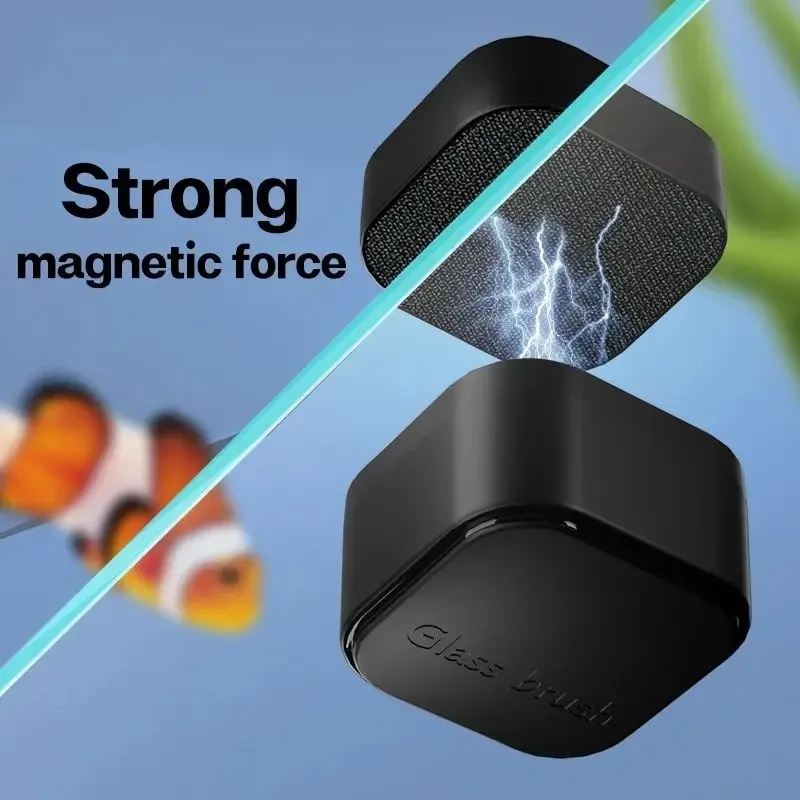 Mini Square Magnetic Brush Aqu - Planted Aquarium Tools review and price
