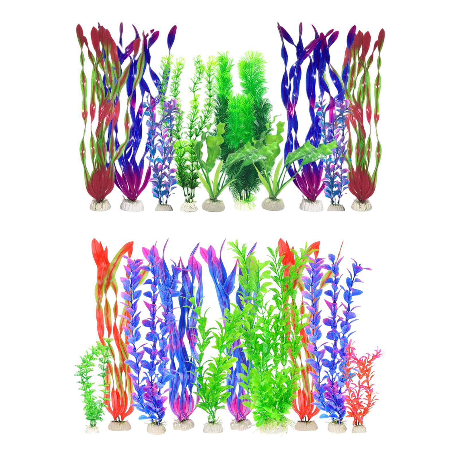Artificial Aquarium Plants Set - Planted Aquarium Tank Kit review and price