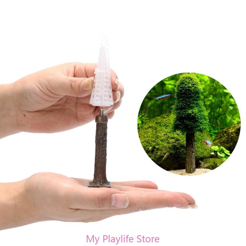 Aquarium Moss Decoration Fish  - Planted Aquarium Mini review and price