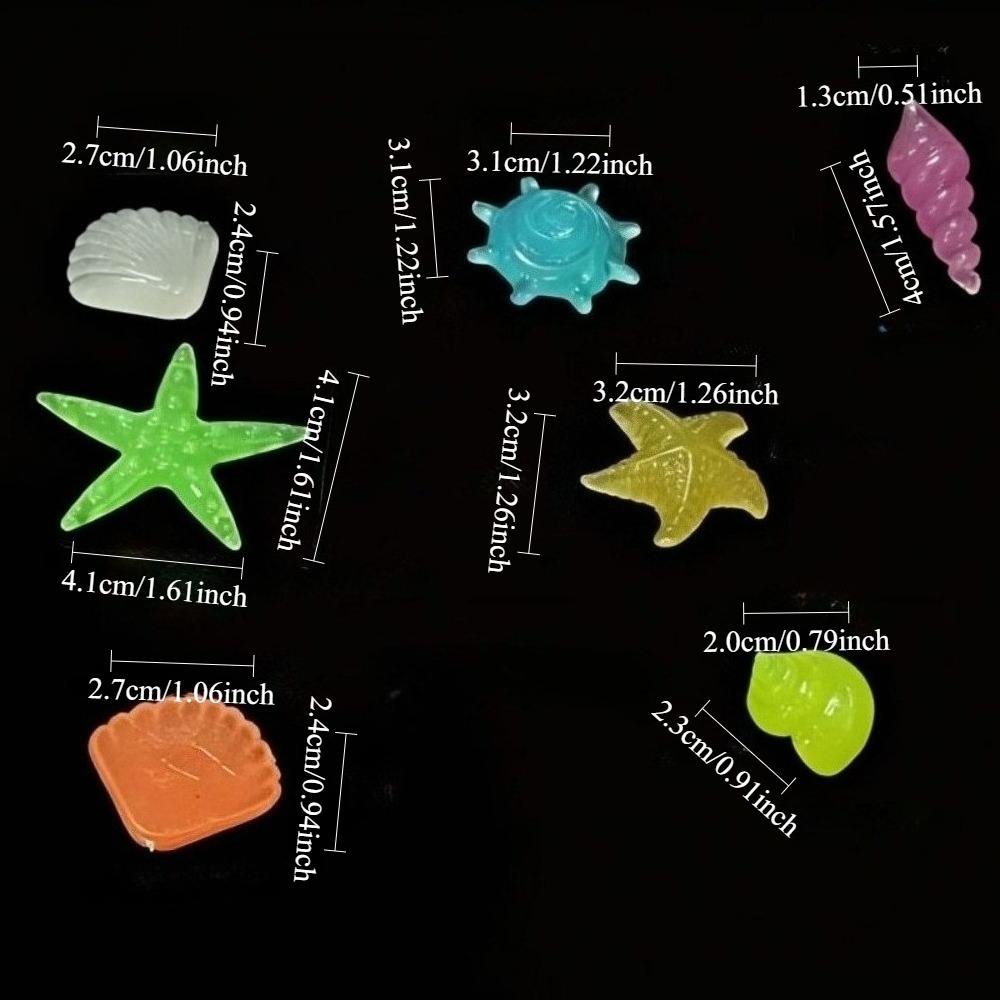 Glowing Luminous Ocean Stones  - Planted Aquarium Supplies review and price
