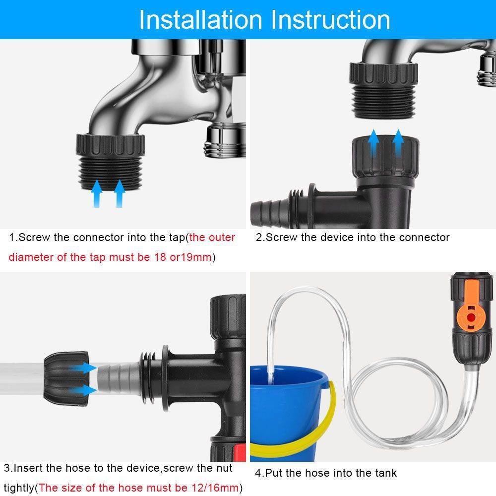 Fish Tank Water Changer Access - Planted Aquarium Tools review and price