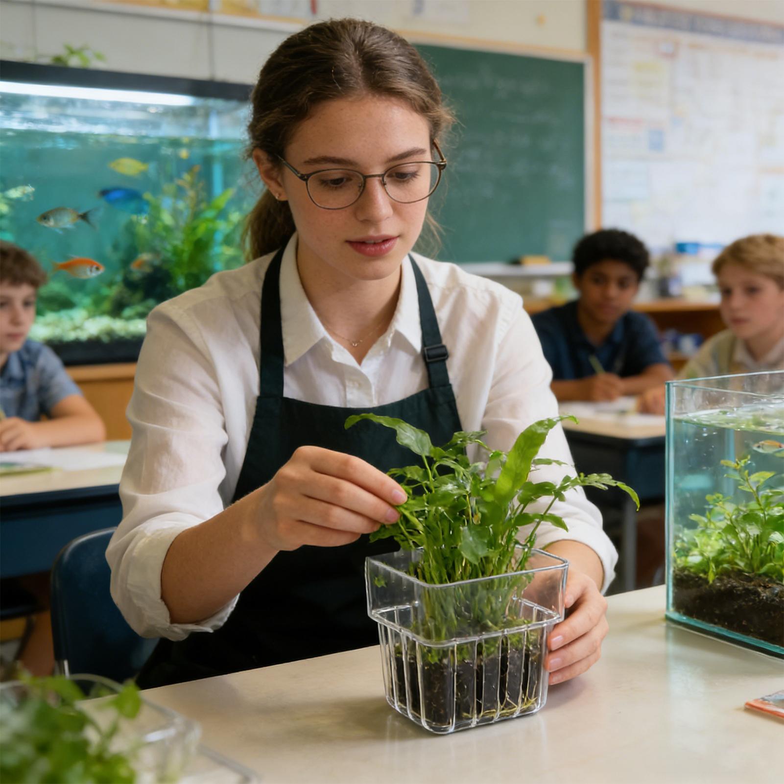 Transparent Hangable Aquarium  - Aquarium Plant Live review and price