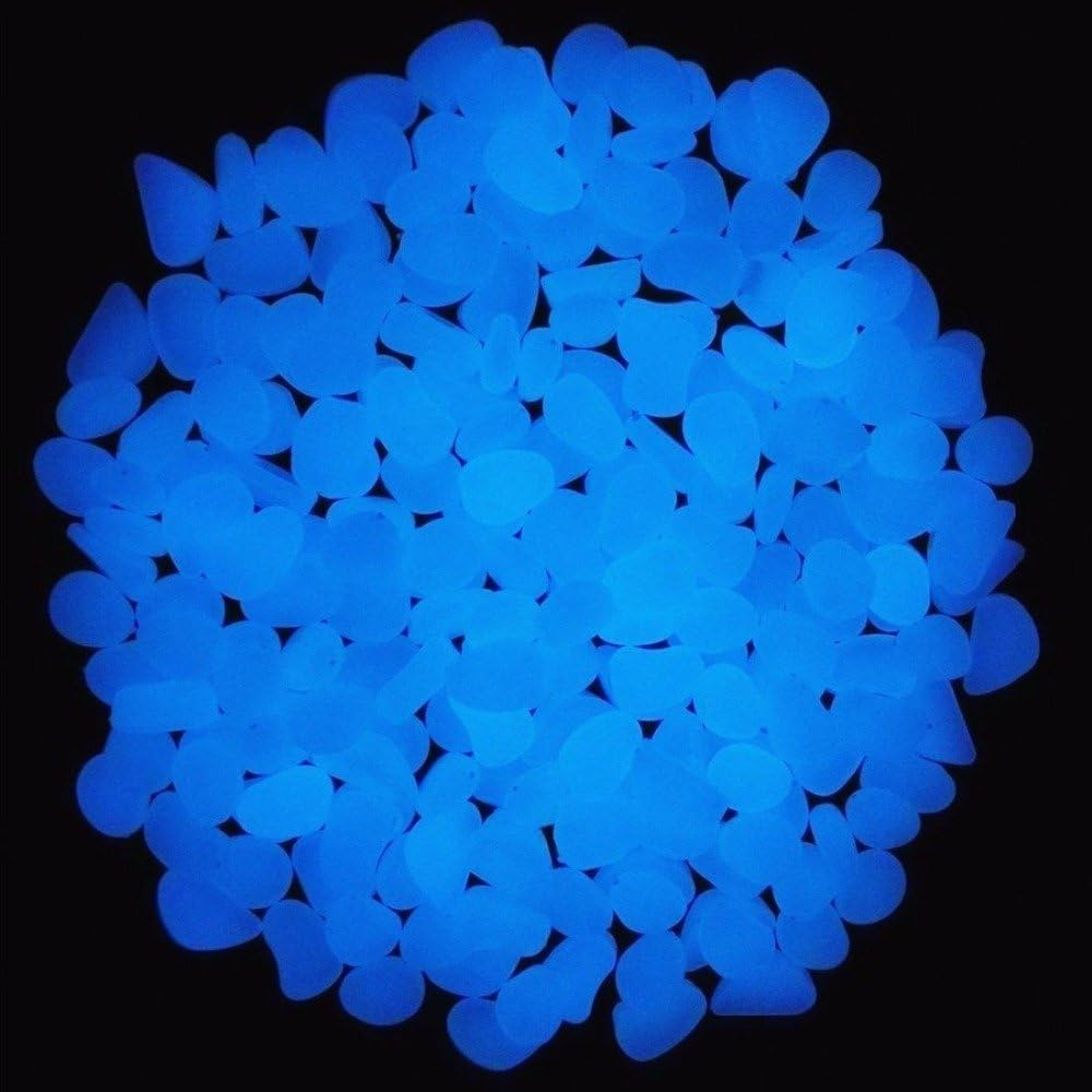 Fish Tank Rocks Glow Blue Pebb - Planted Aquarium Supplies review and price