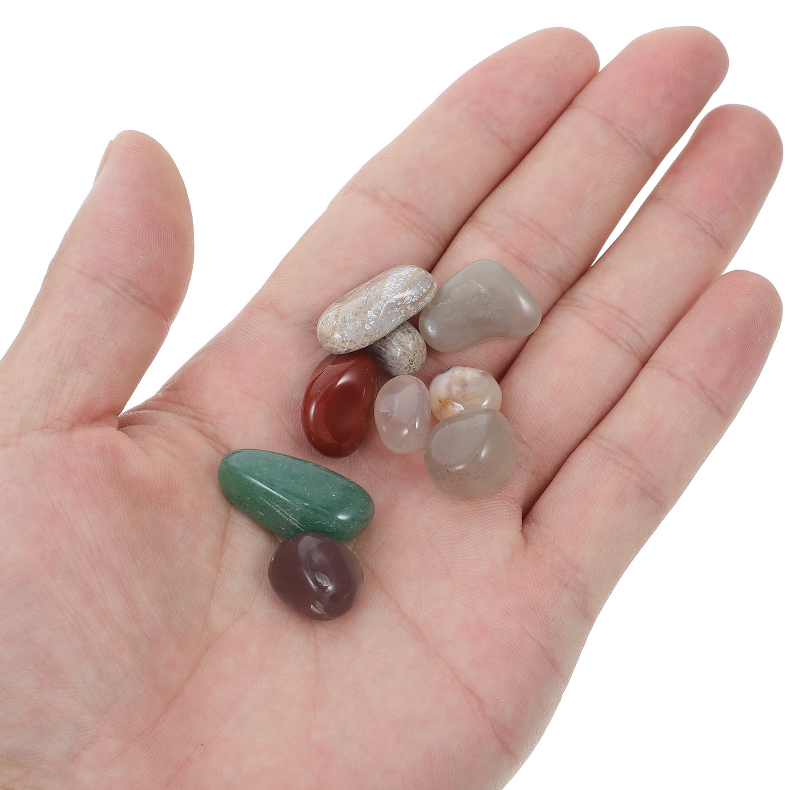 40Pcs 100G Colorful Agate Crys - Planted Aquarium With Gravel review and price