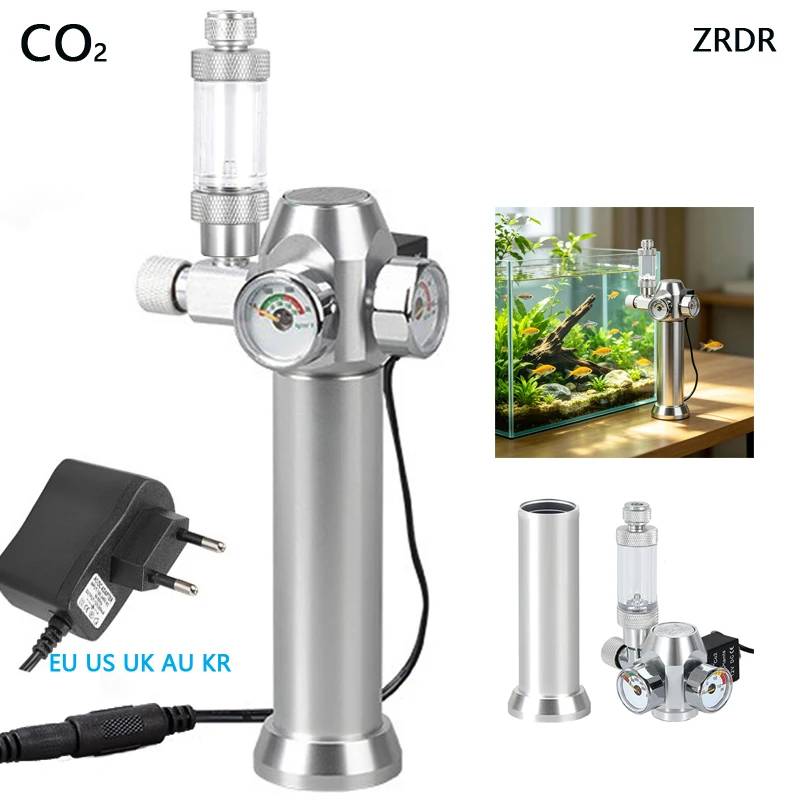 Aquarium CO2 Regulator Solenoi - Planted Aquarium Co2 review and price