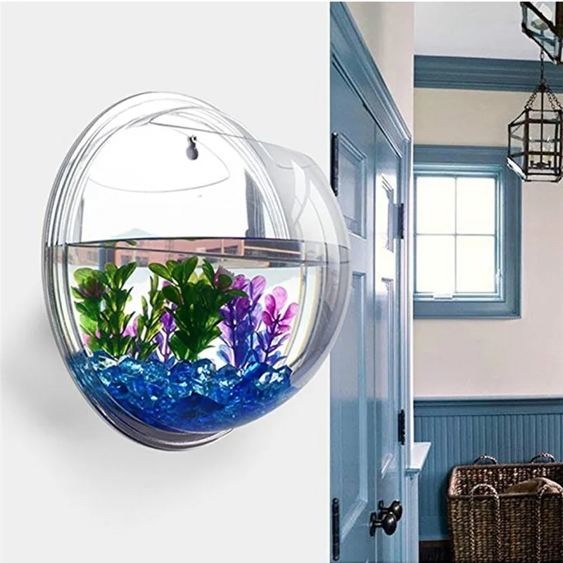 Transparent acrylic hanging wa - Planted Aquarium Mini review and price