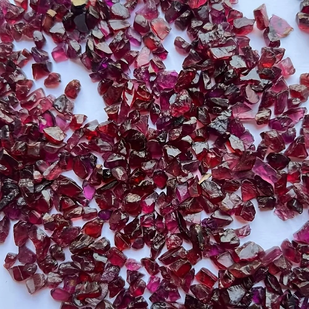 Natural Raw Garnet Gemstone Ch - Planted Aquarium With Gravel review and price