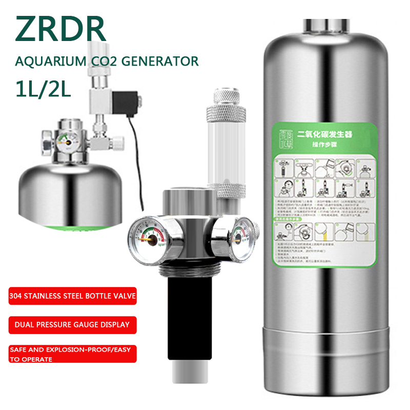 ZRDR Aquarium CO2 Generator Du - Planted Aquarium Co2 review and price