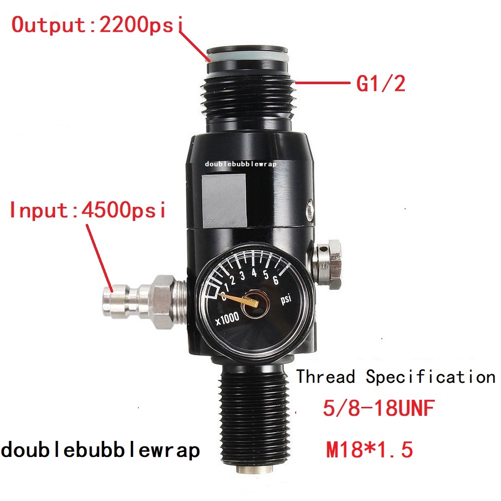 Regulator Valve 5/8-18UNF or M - Planted Aquarium Supplies review and price