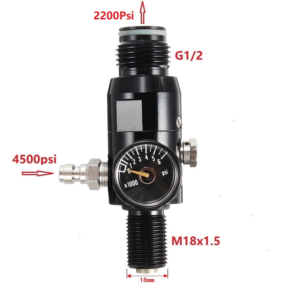Regulator Valve 5/8-18UNF or M - Planted Aquarium Supplies review and price