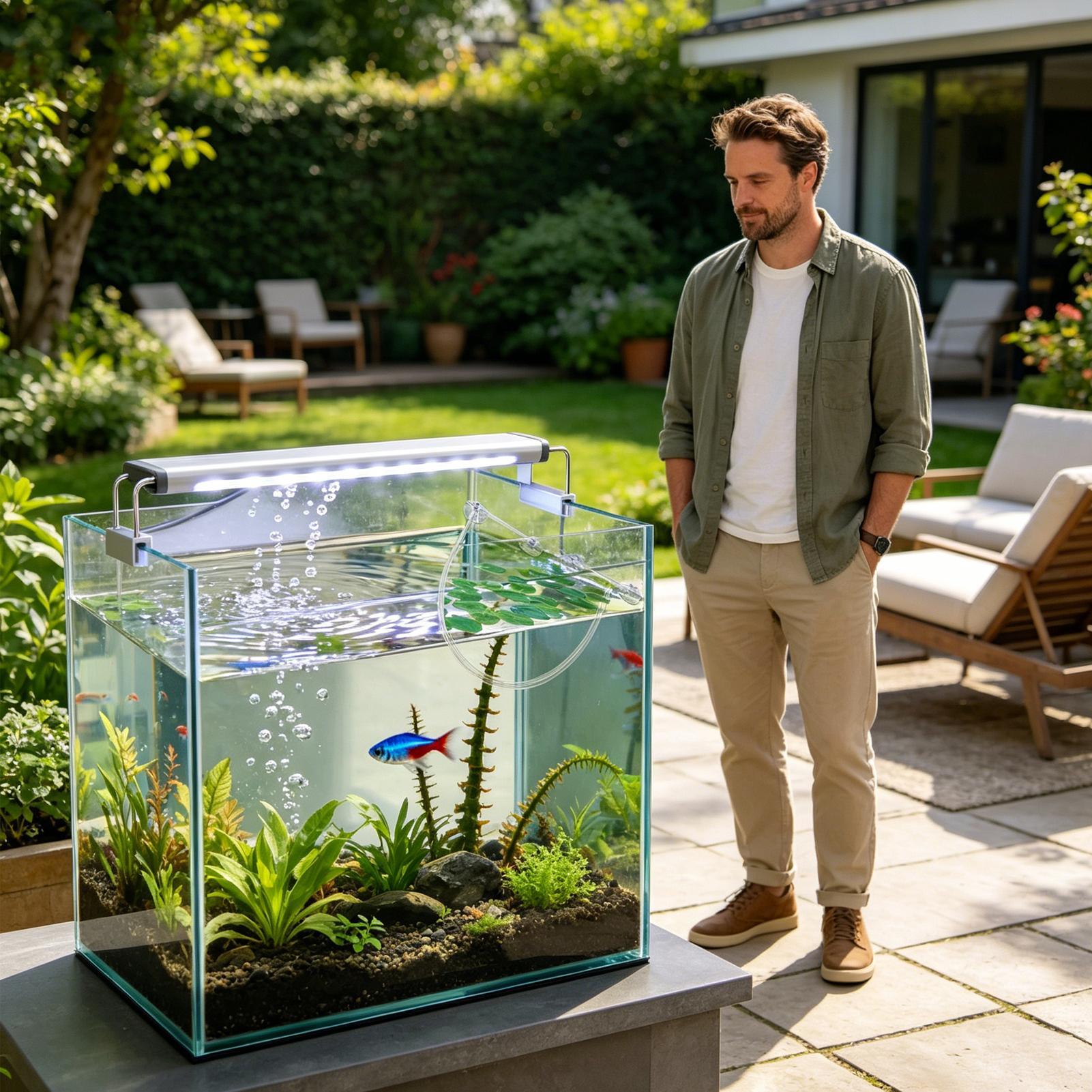 Aquarium Floating Plant Barrie - Planted Aquarium Tank Kit review and price
