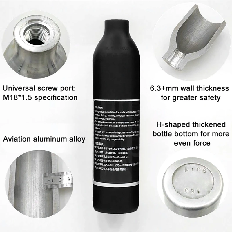 High Pressure Bottle Thread M1 - Planted Aquarium Supplies review and price
